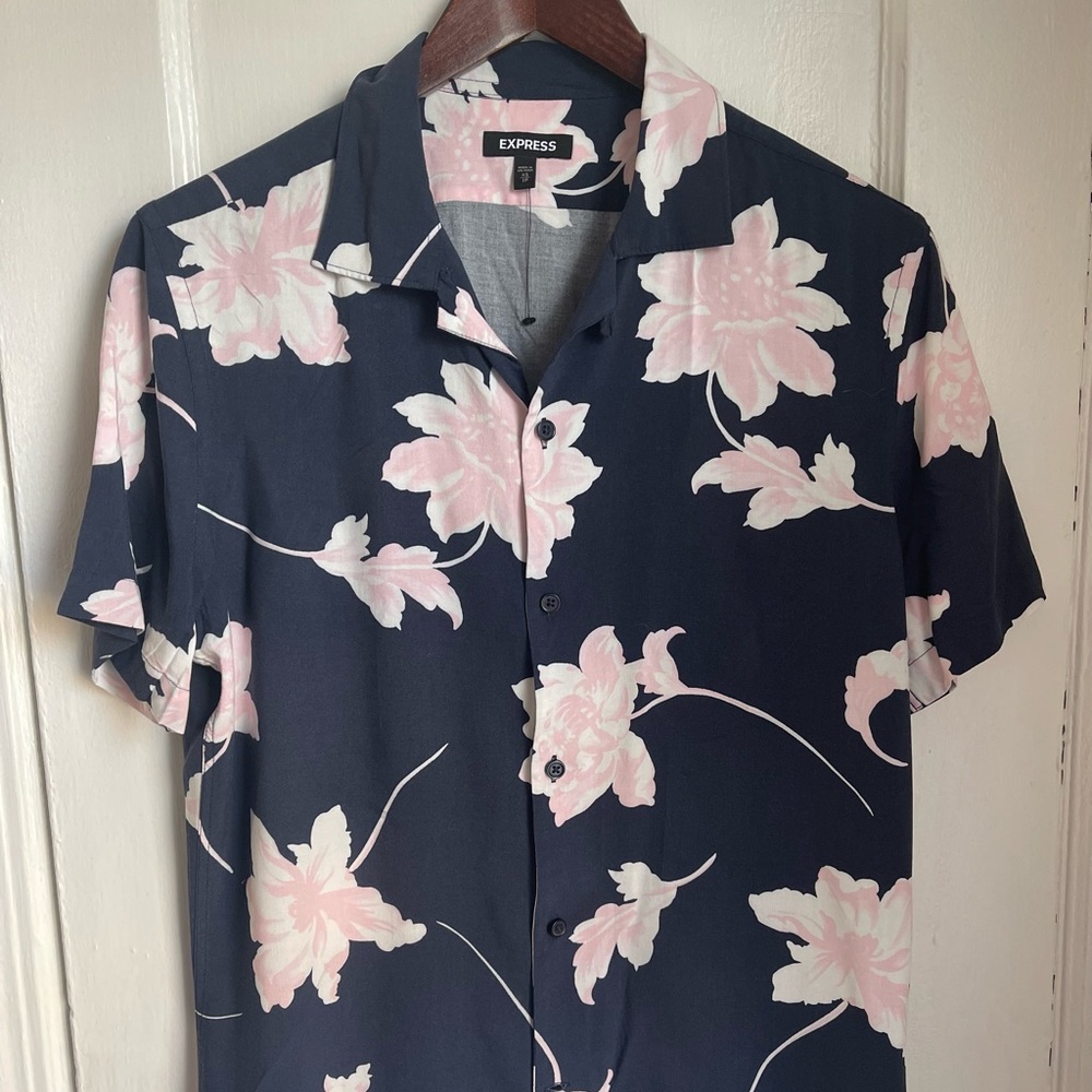 Express FLORAL shirt - XS